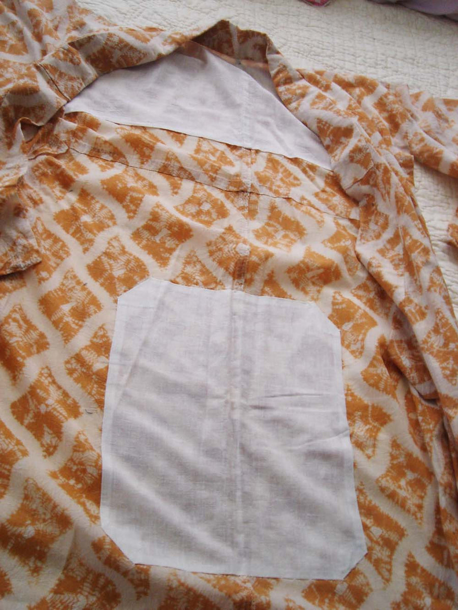 Yukata - plover shibori